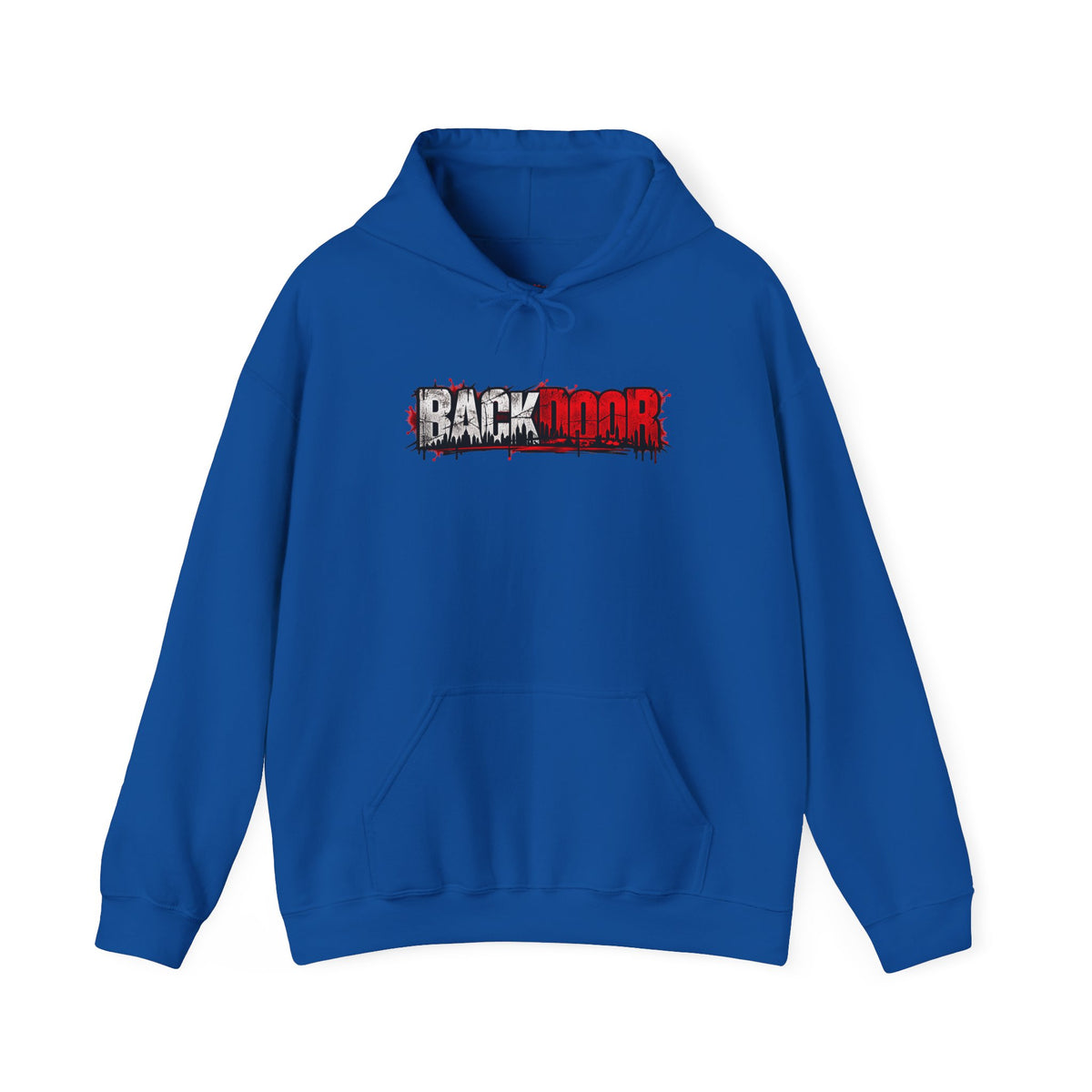 "BackDoor" Crime Drama Series Graphic Hoodie – 'Cast x Crew' Streetwear Pullover