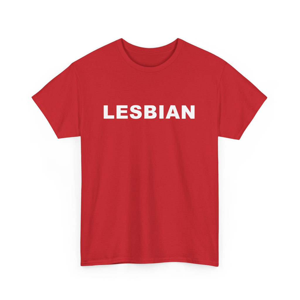 LESBIAN Unisex Heavy Cotton Tee