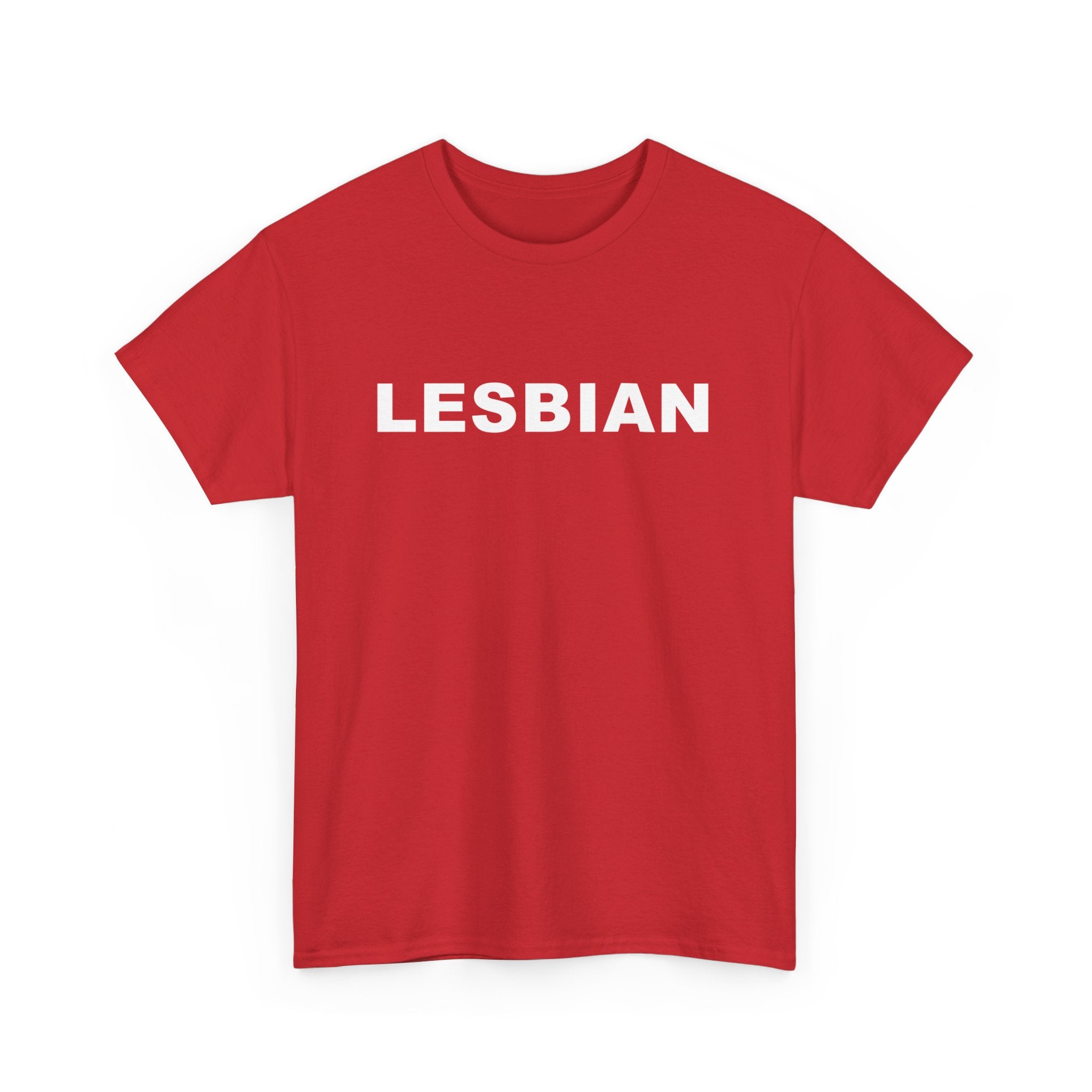LESBIAN Unisex Heavy Cotton Tee