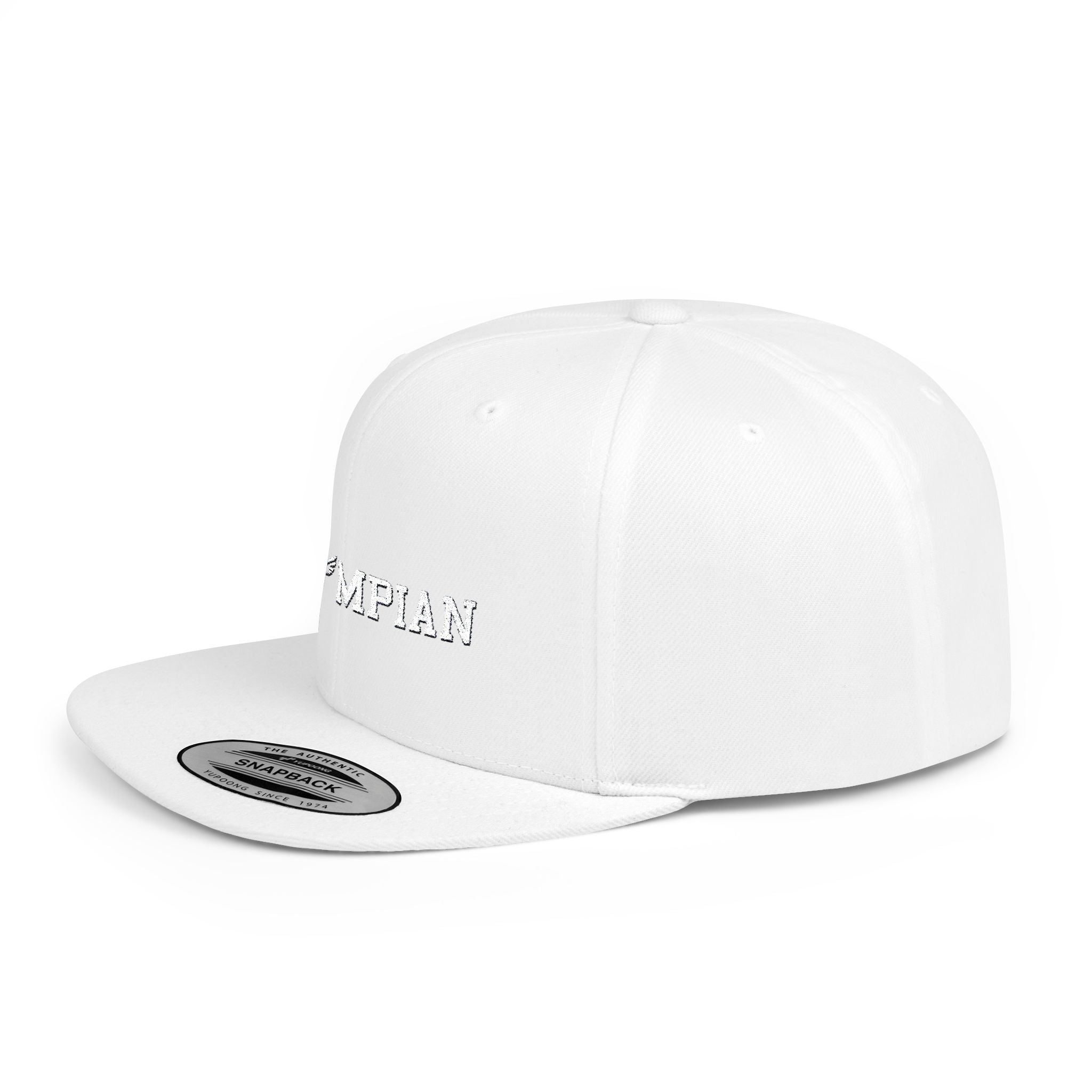 Olympian Flat Bill Snapback Hat