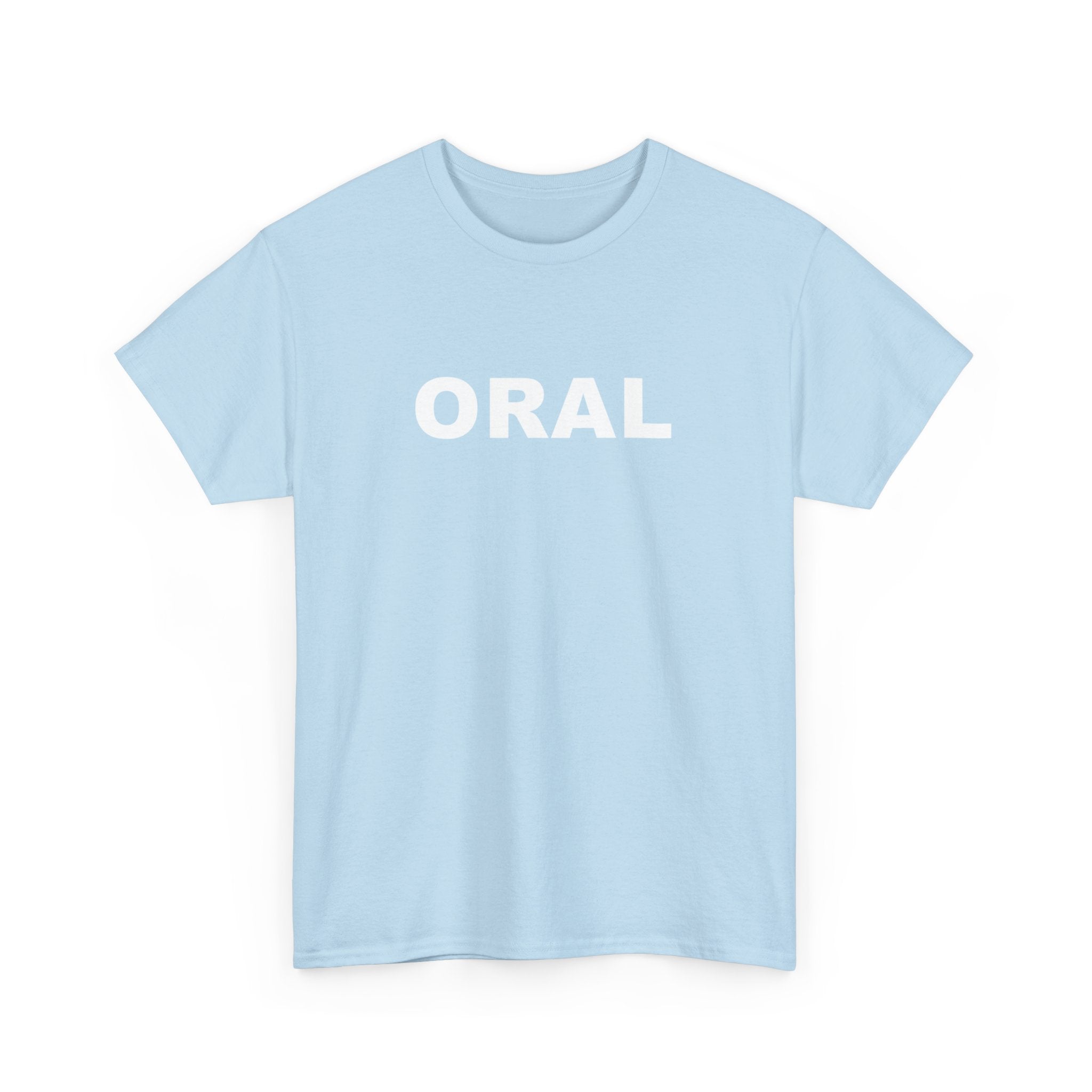 ORAL Unisex Heavy Cotton Tee