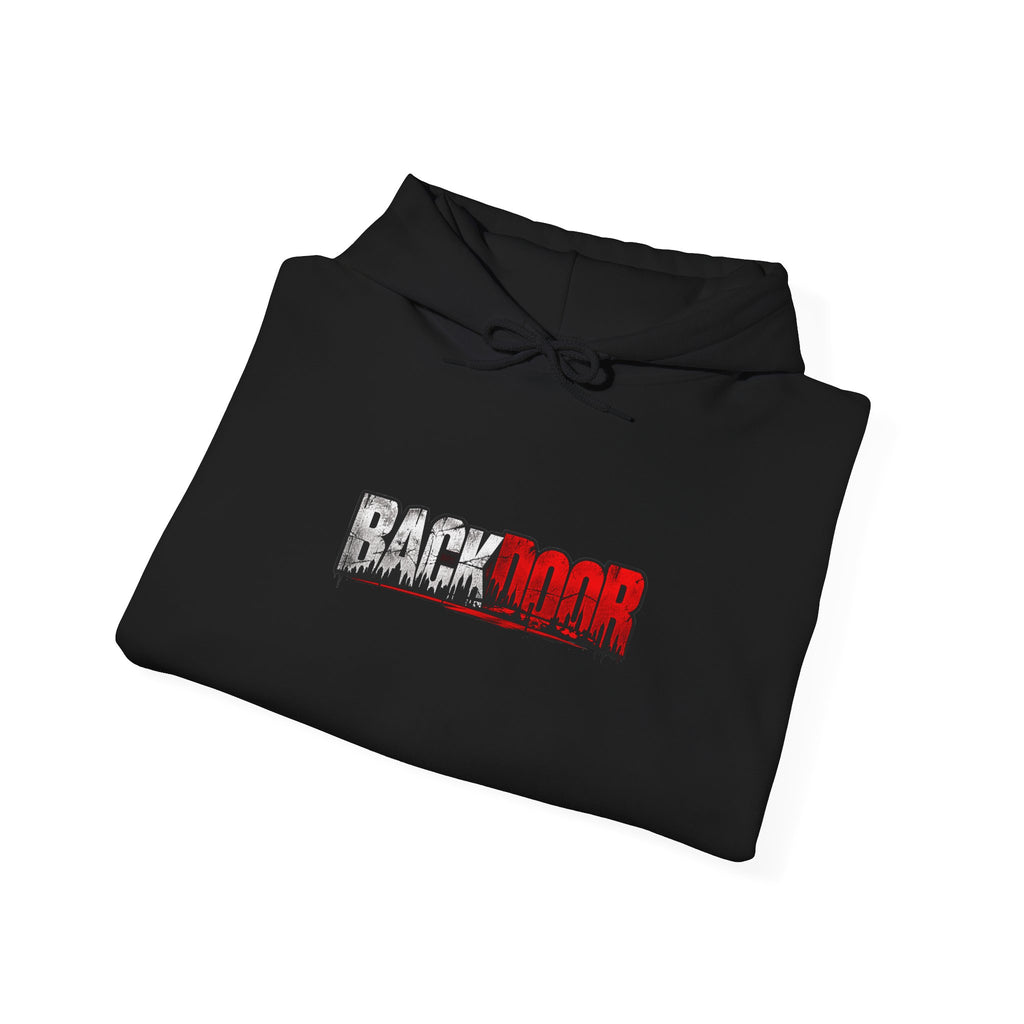 "Backdoor" Crime Series Graphic Hoodie