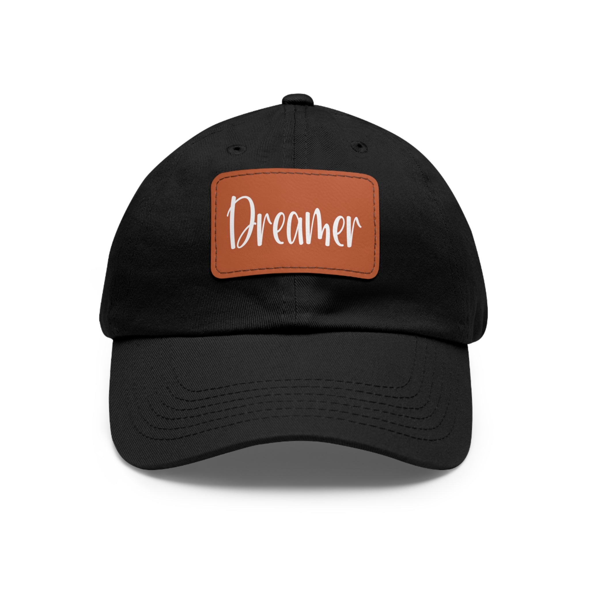 Dreamer Dad Hat with Leather Patch
