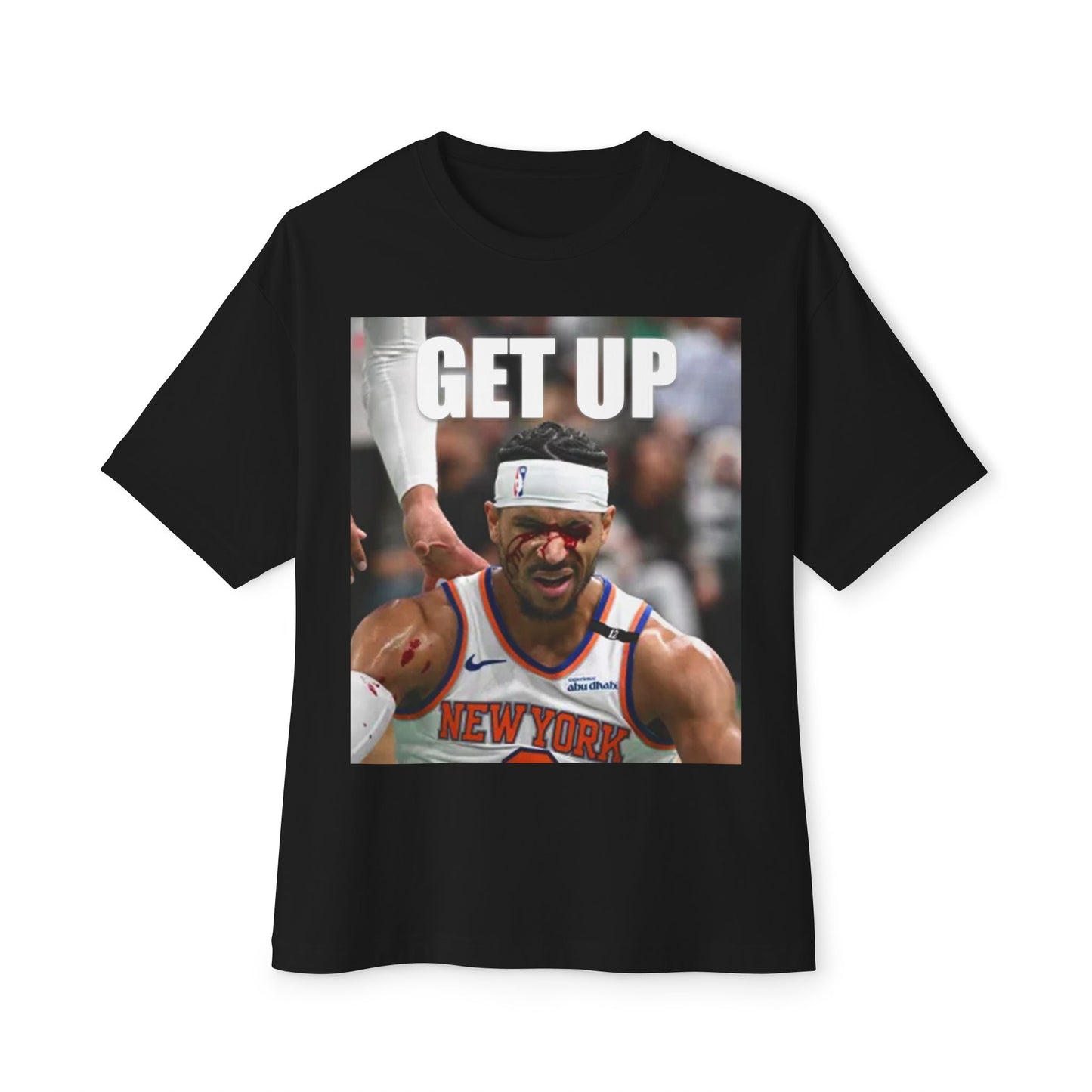 Oversized Tee - 'Get Up Josh Hart' Design