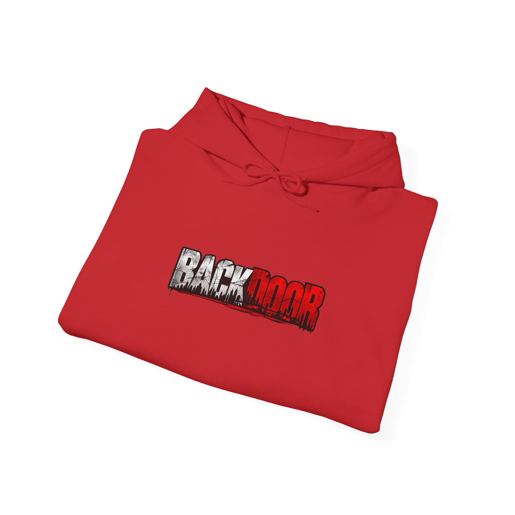 "Backdoor" Crime Series Graphic Hoodie