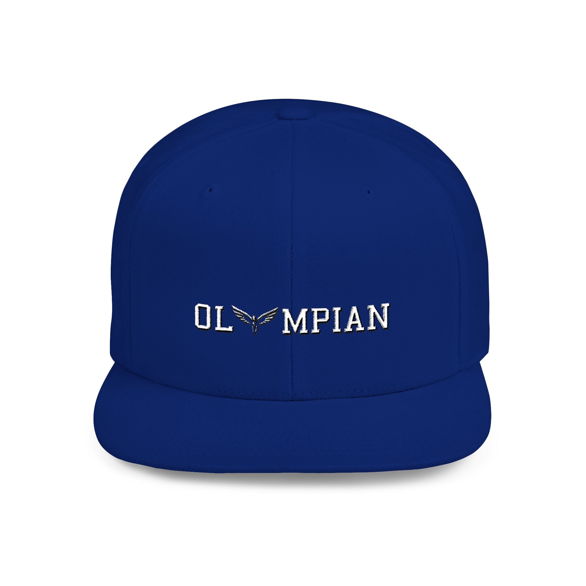 Olympian Flat Bill Snapback Hat