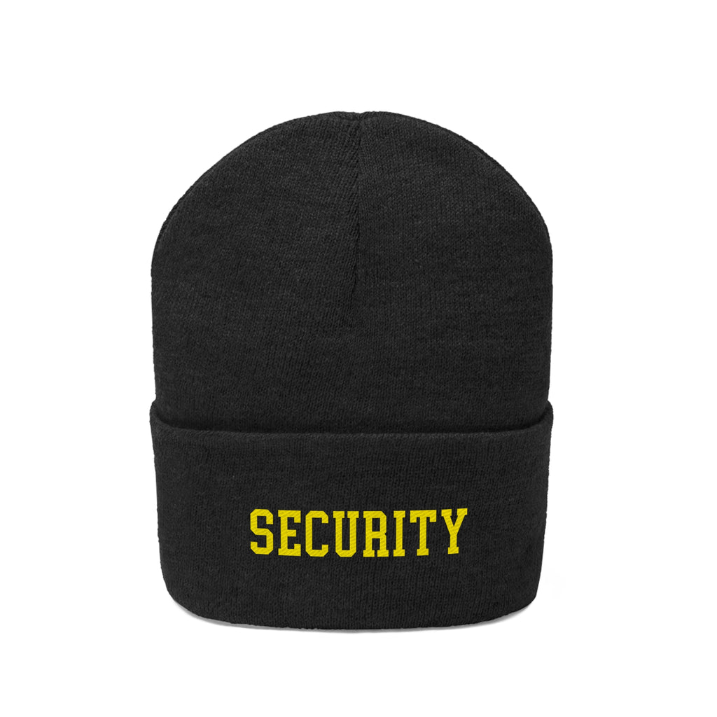 Security Beanie Gold