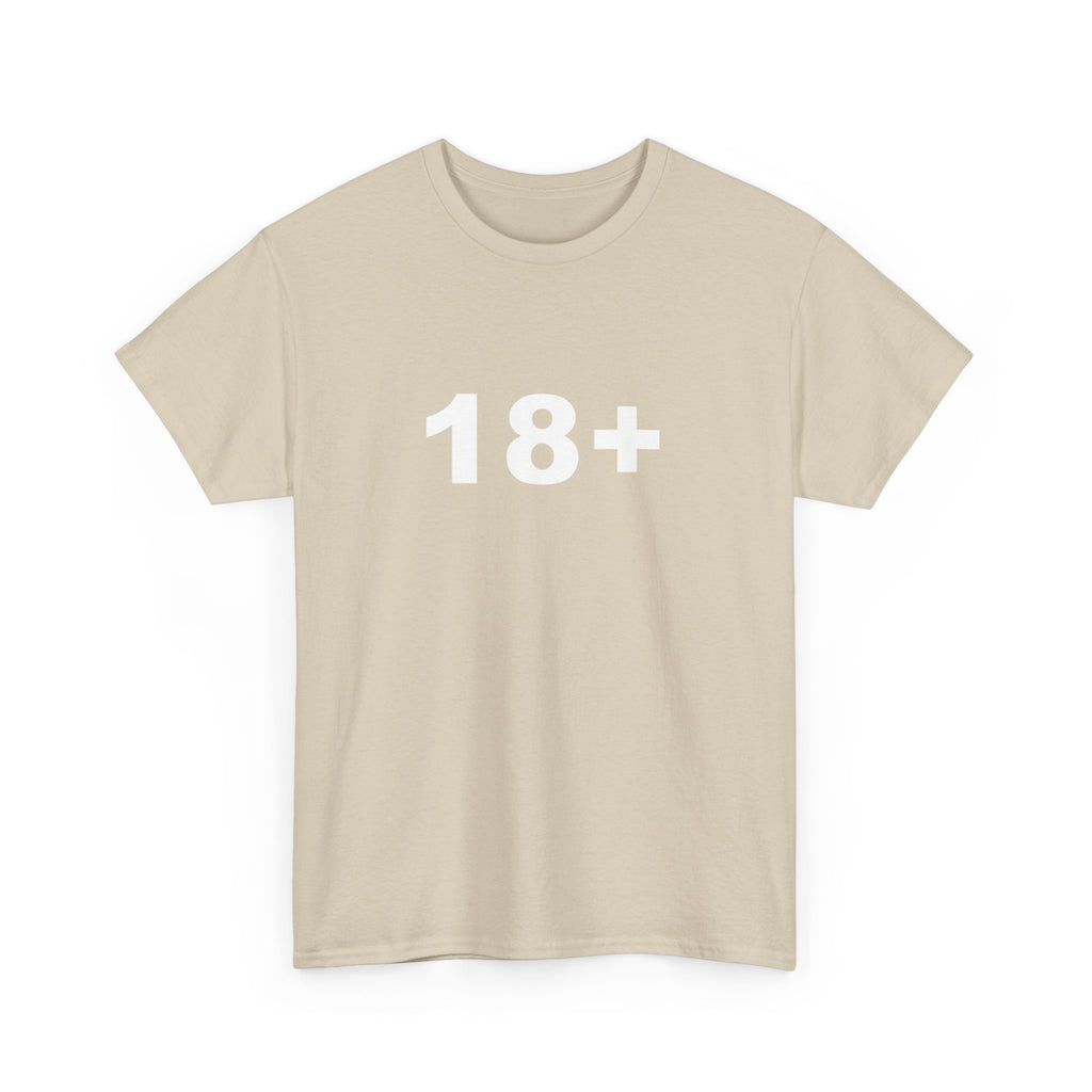 18+ Unisex Heavy Cotton Tee