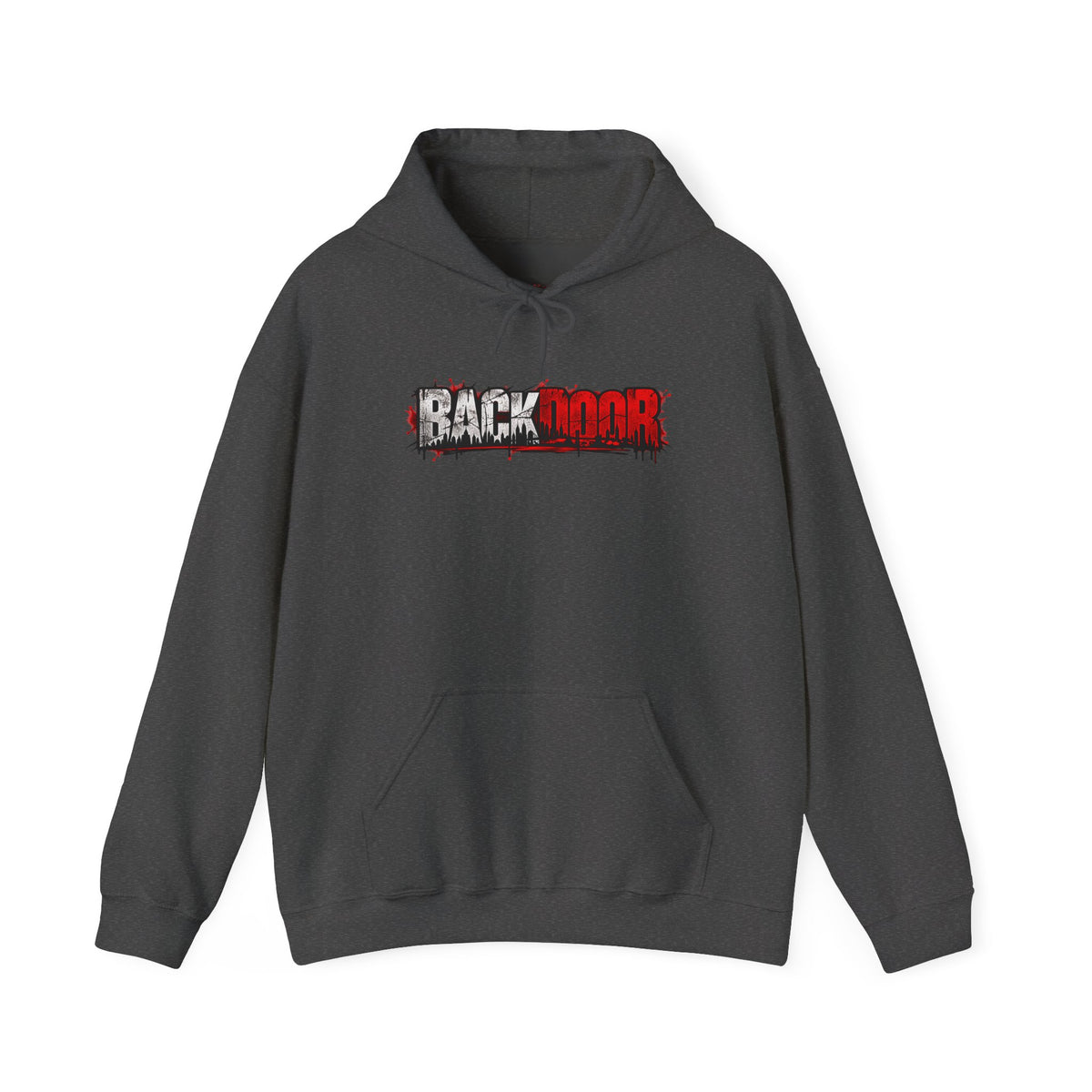 "BackDoor" Crime Drama Series Graphic Hoodie – 'Cast x Crew' Streetwear Pullover