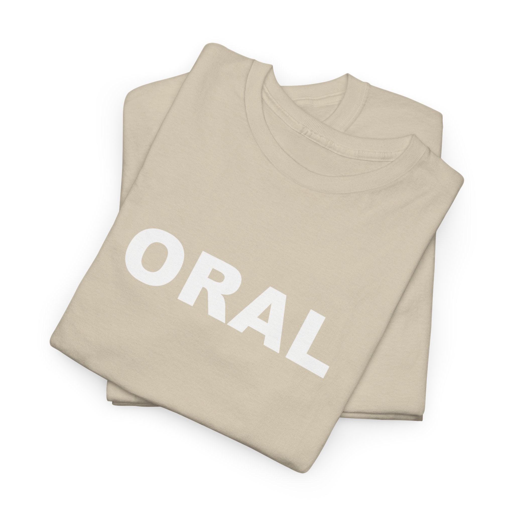 ORAL Unisex Heavy Cotton Tee