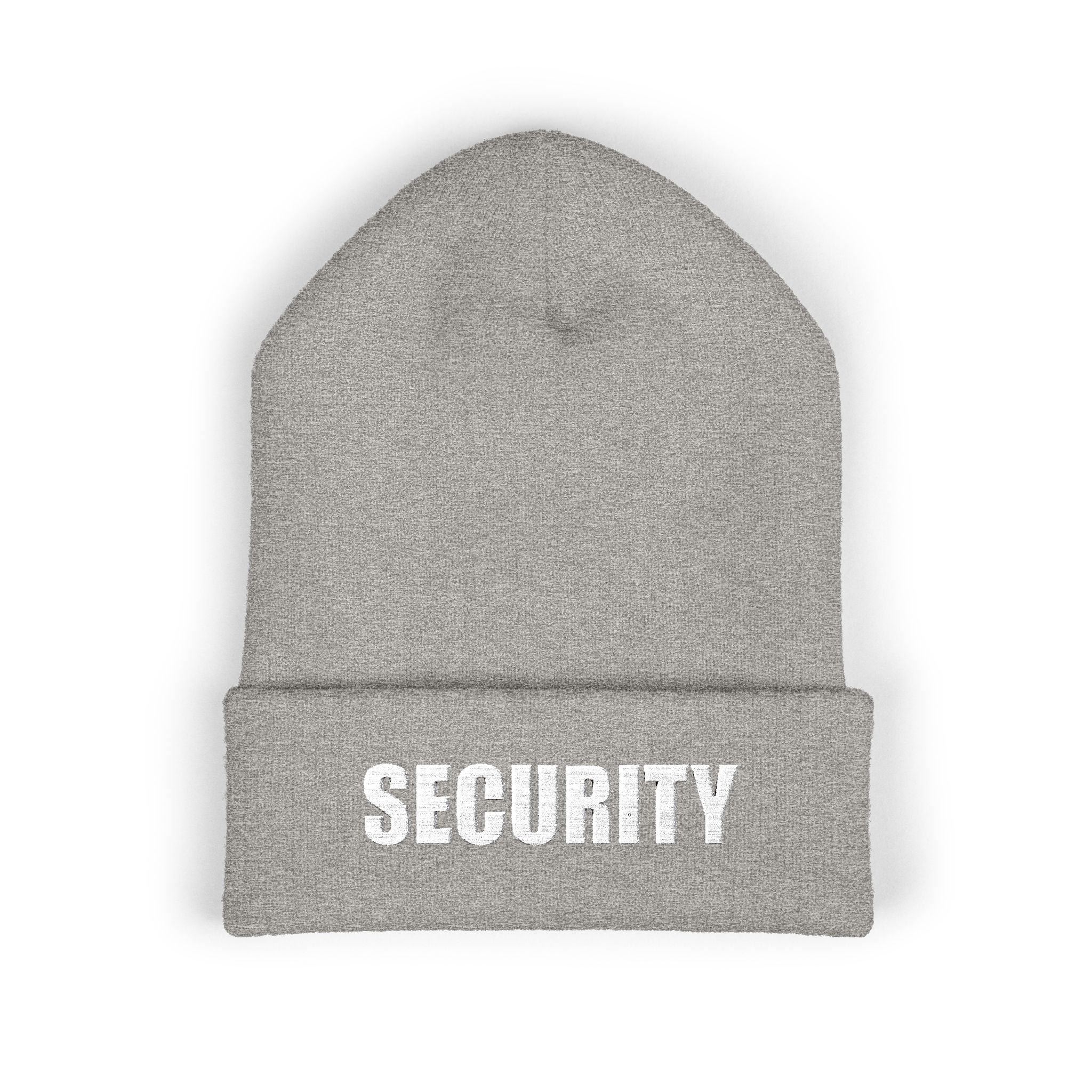 Embroidered Security Beanie