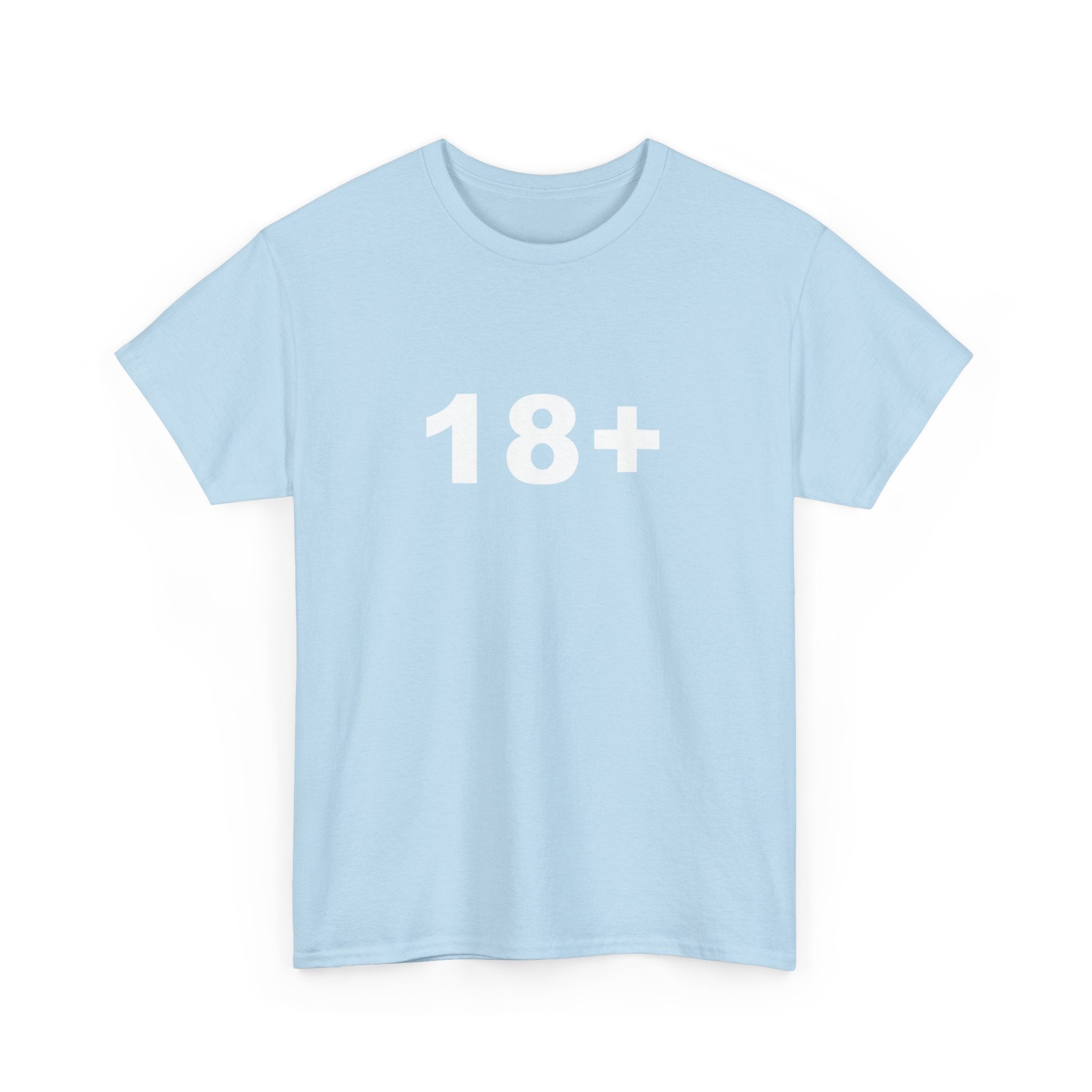 18+ Unisex Heavy Cotton Tee