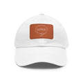 Sleepless Dad Hat with Leather Patch