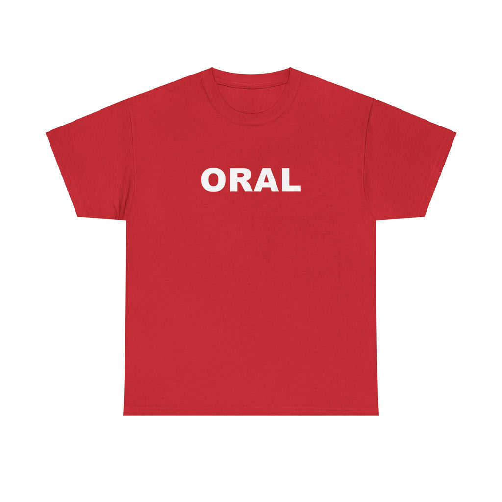ORAL Unisex Heavy Cotton Tee