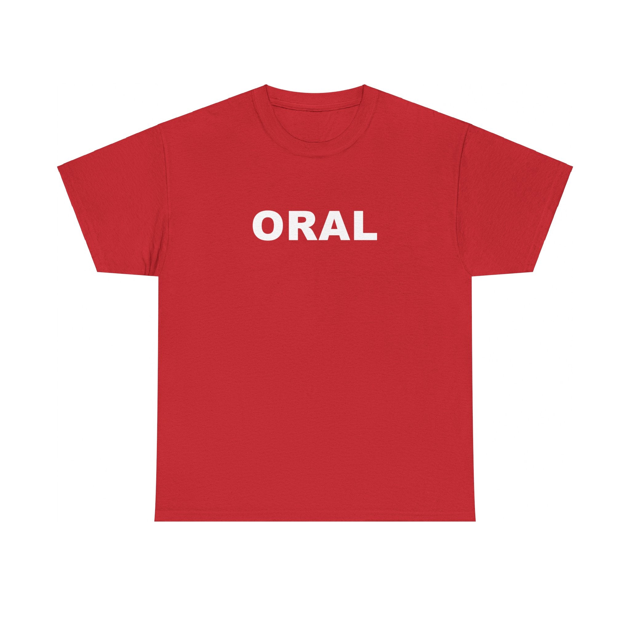 ORAL Unisex Heavy Cotton Tee