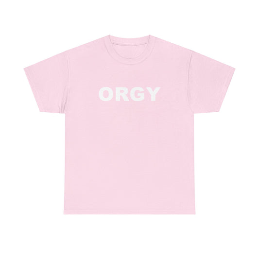 ORGY Unisex Heavy Cotton Tee