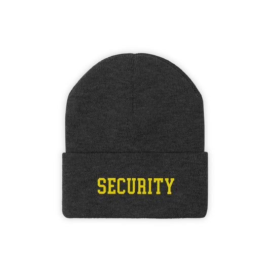 Security Beanie Gold