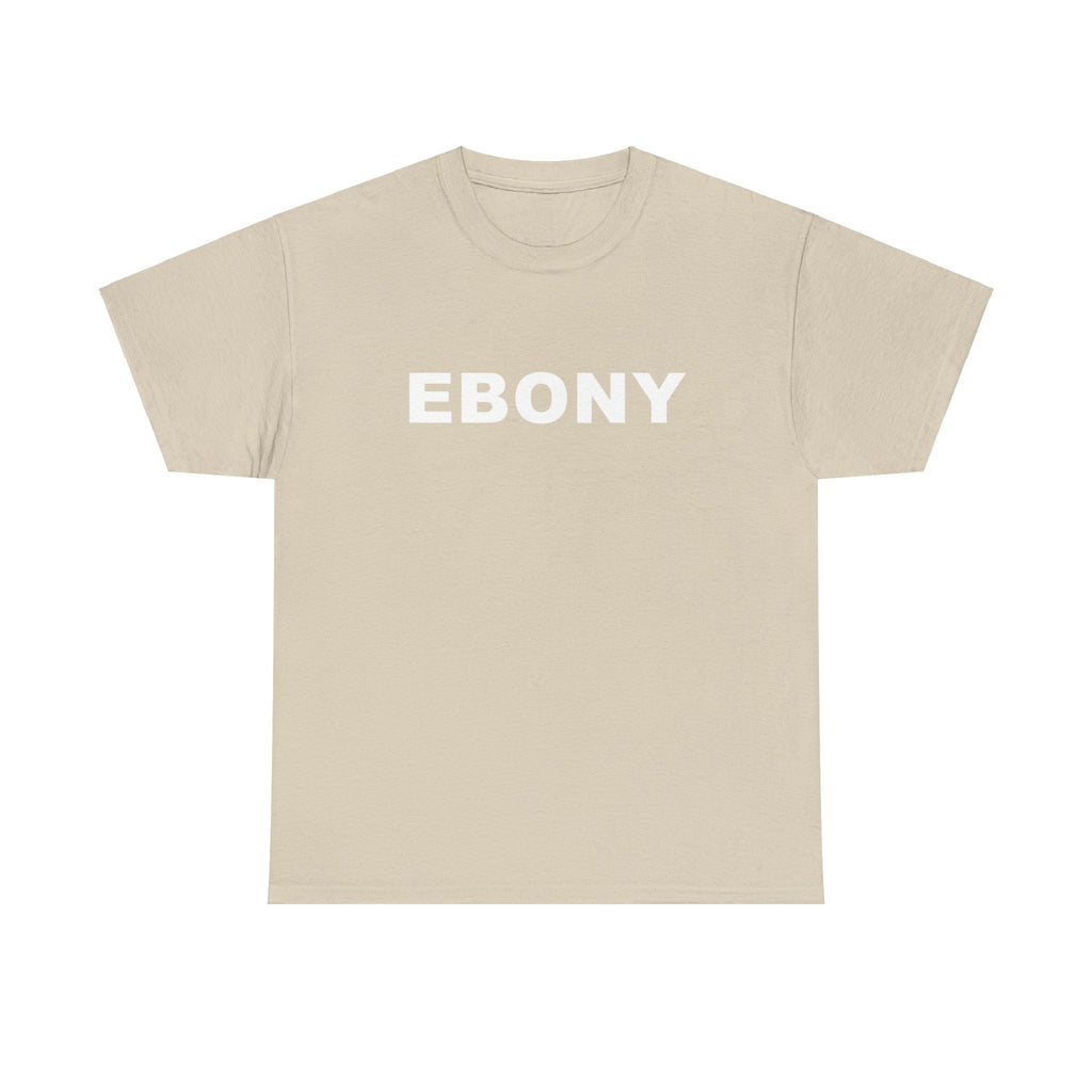 EBONY Unisex Heavy Cotton Tee
