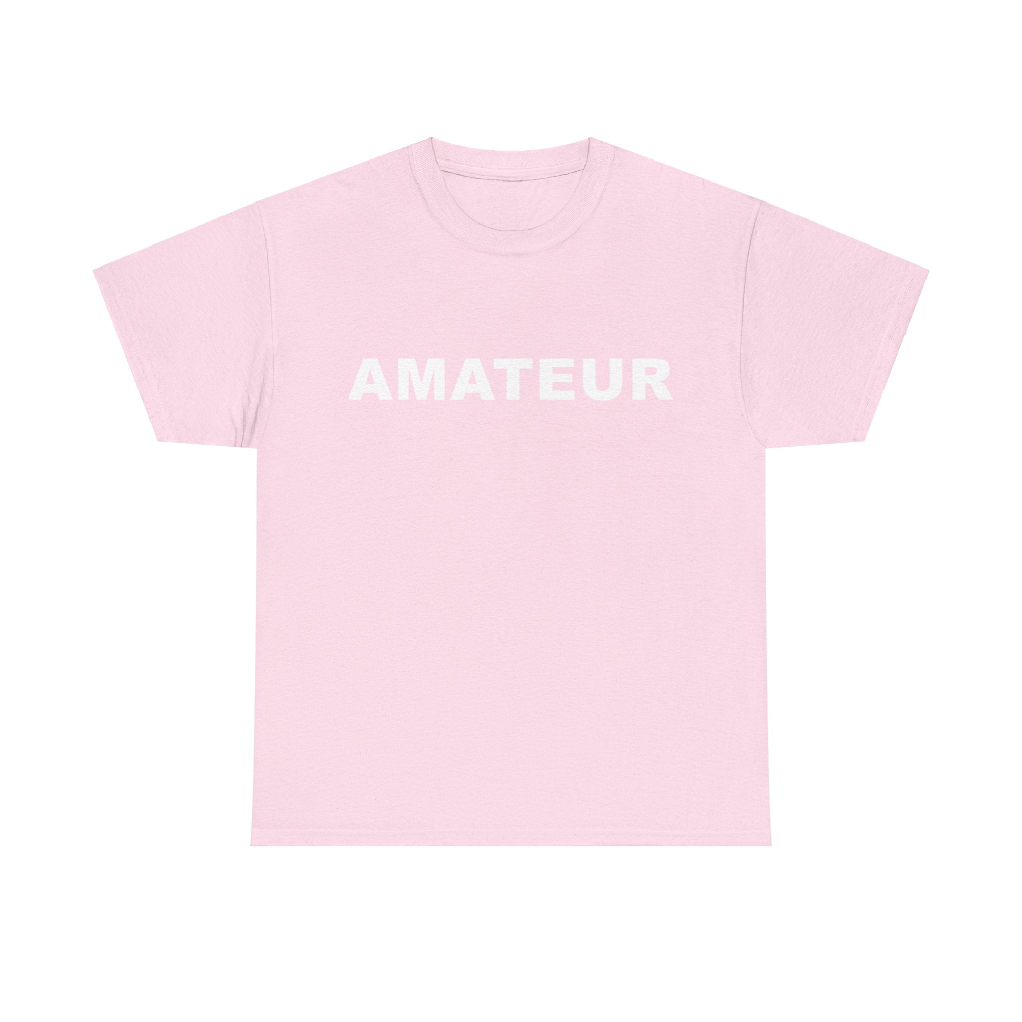 AMATEUR Unisex Heavy Cotton Tee