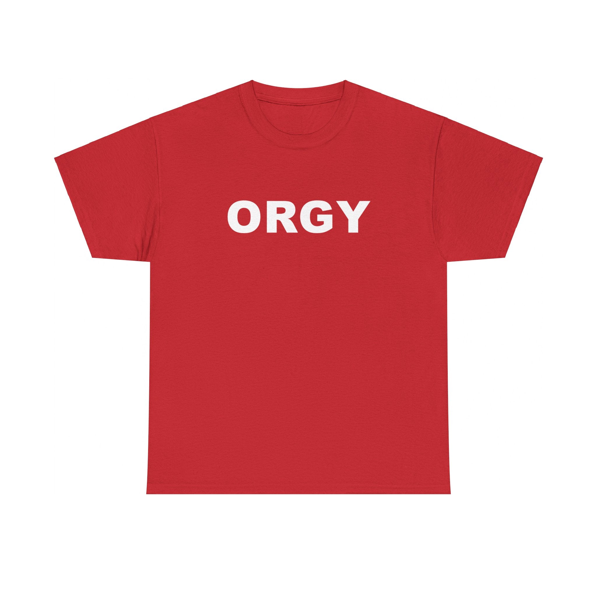 ORGY Unisex Heavy Cotton Tee