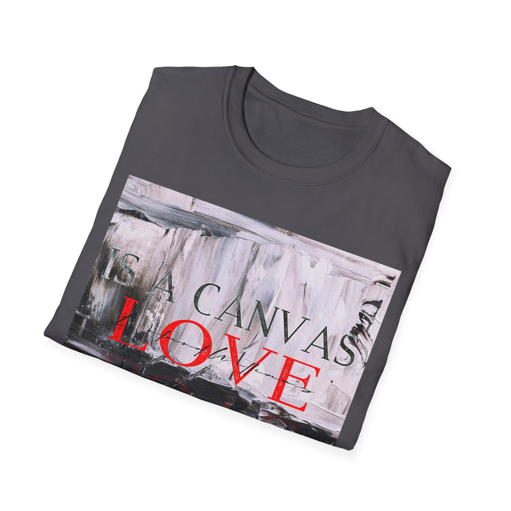 LOVE IS CANVAS Unisex Softstyle T-Shirt