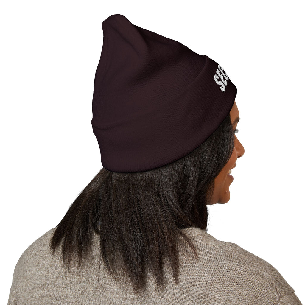 Embroidered Security Beanie