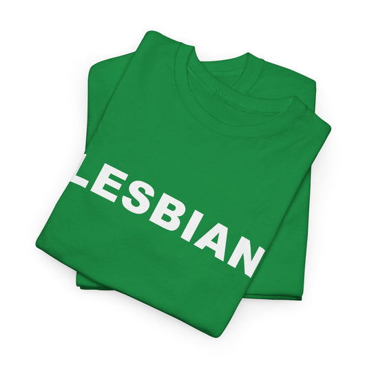 LESBIAN Unisex Heavy Cotton Tee