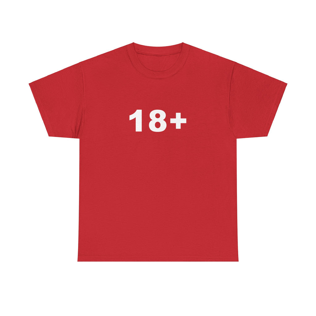 18+ Unisex Heavy Cotton Tee