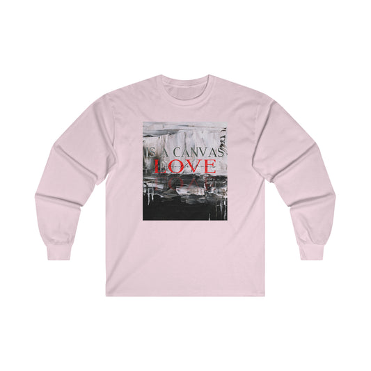 LOVE IS CANVAS Unisex Long Sleeve Tee