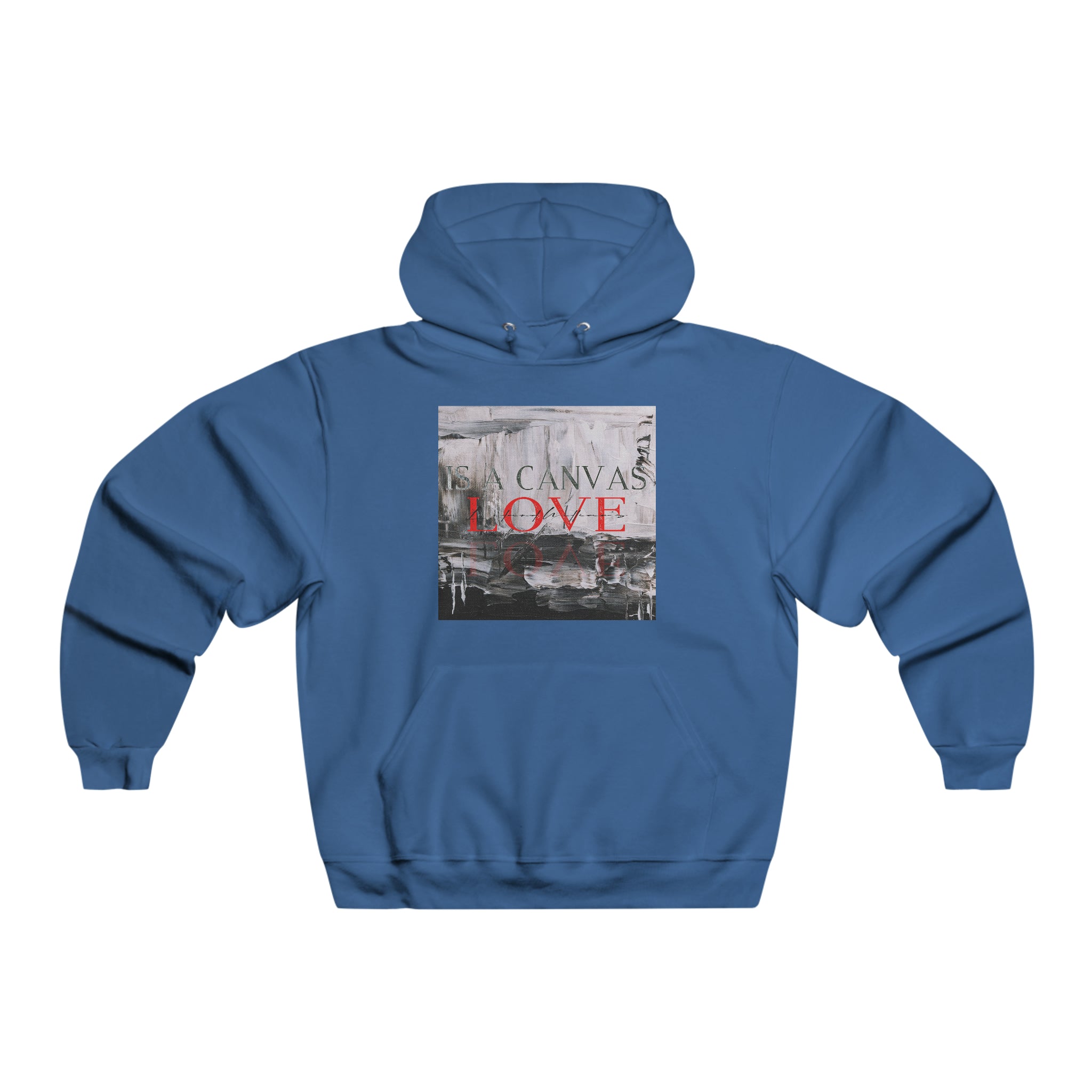 LOVE IS CANVAS Graphic Hoodie