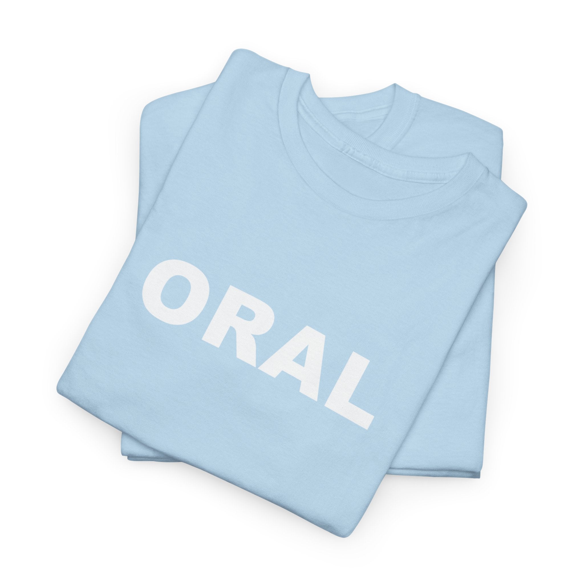 ORAL Unisex Heavy Cotton Tee