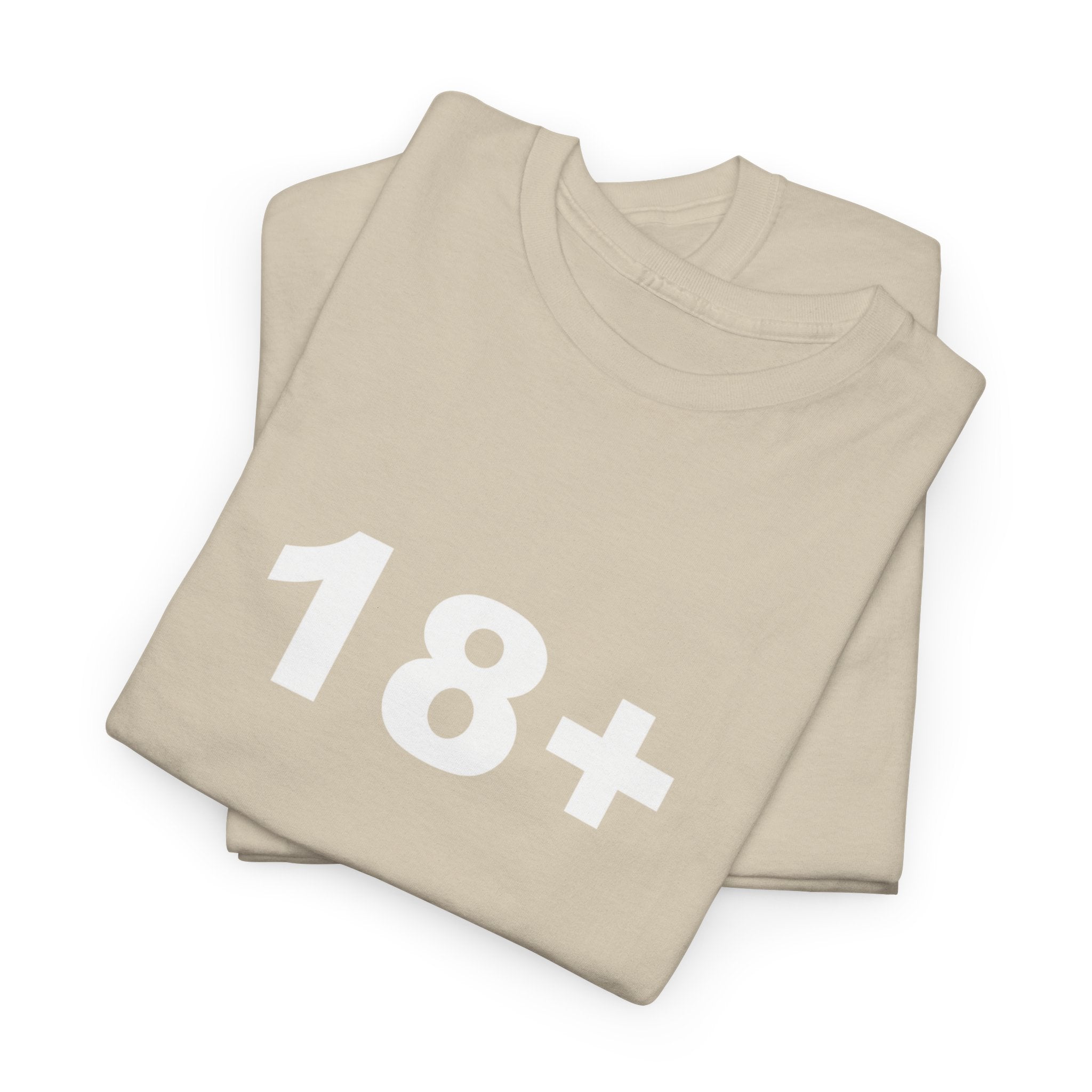 18+ Unisex Heavy Cotton Tee