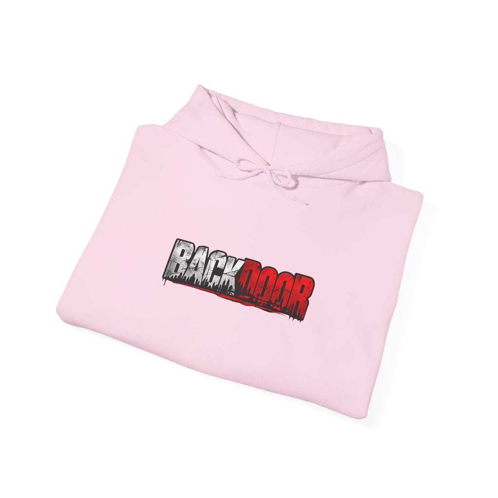"Backdoor" Crime Series Graphic Hoodie