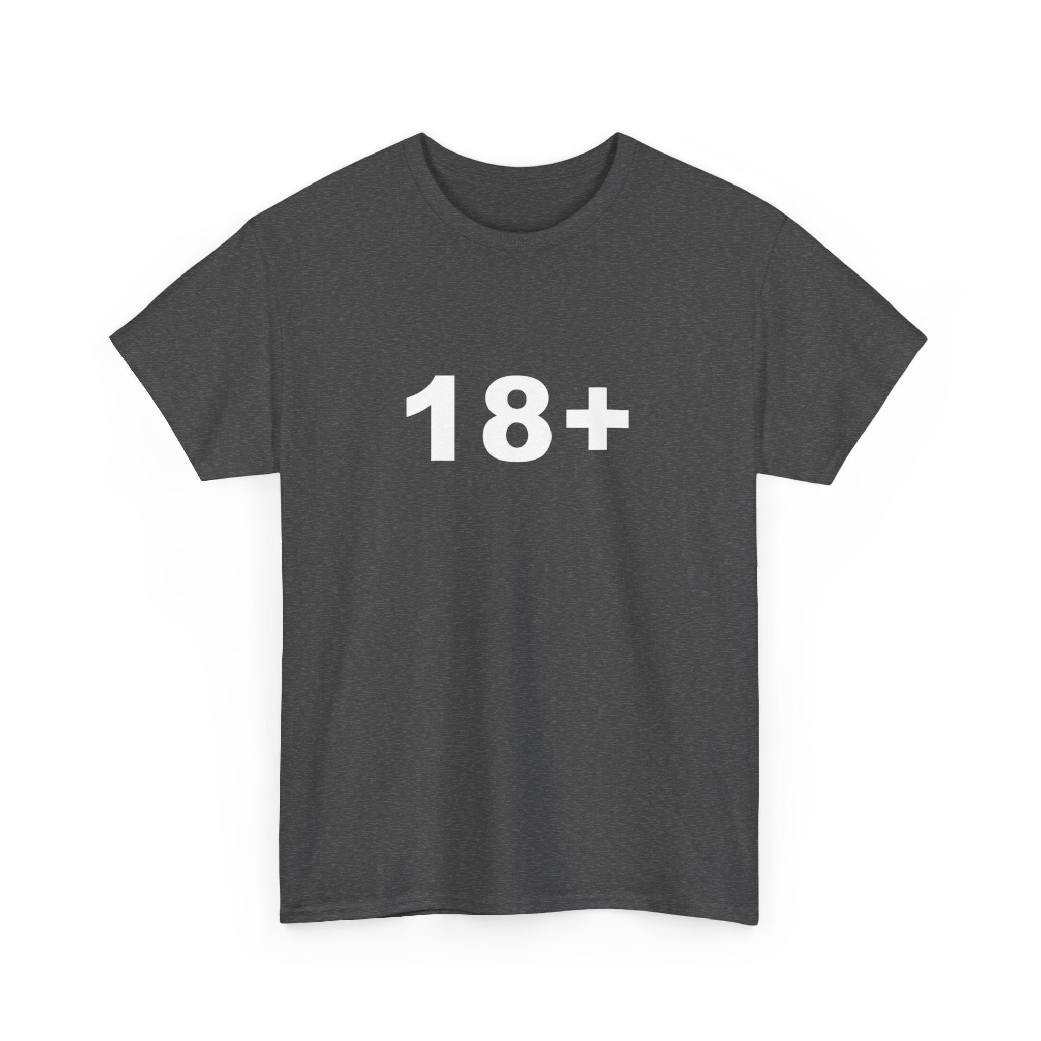 18+ Unisex Heavy Cotton Tee