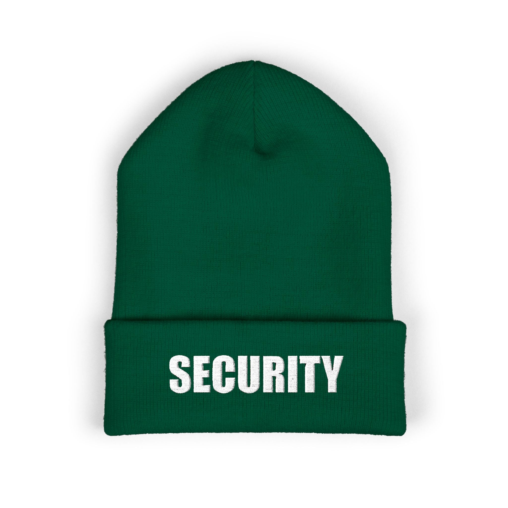 Embroidered Security Beanie