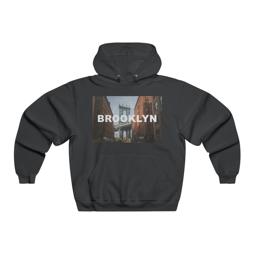 Brooklyn Bridge Mens Hooded Sweatshirt
