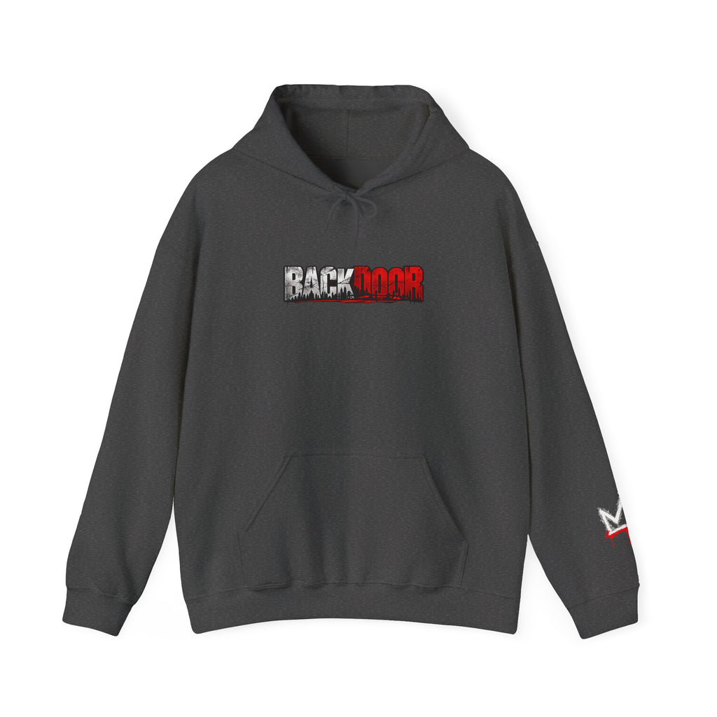 "Backdoor" Crime Series Graphic Hoodie