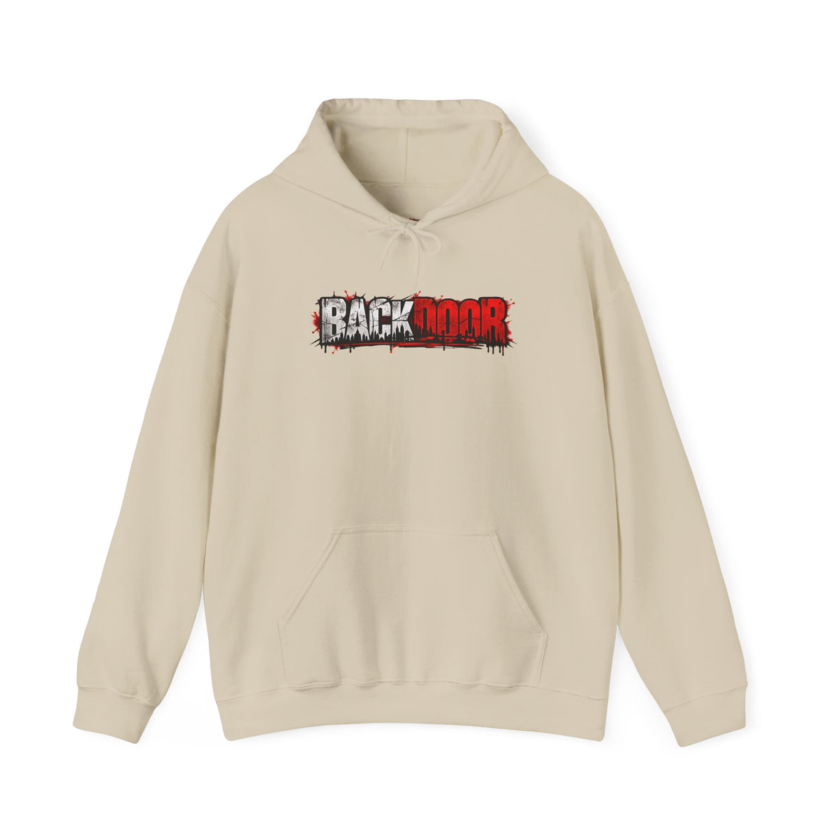 "BackDoor" Crime Drama Series Graphic Hoodie – 'Cast x Crew' Streetwear Pullover