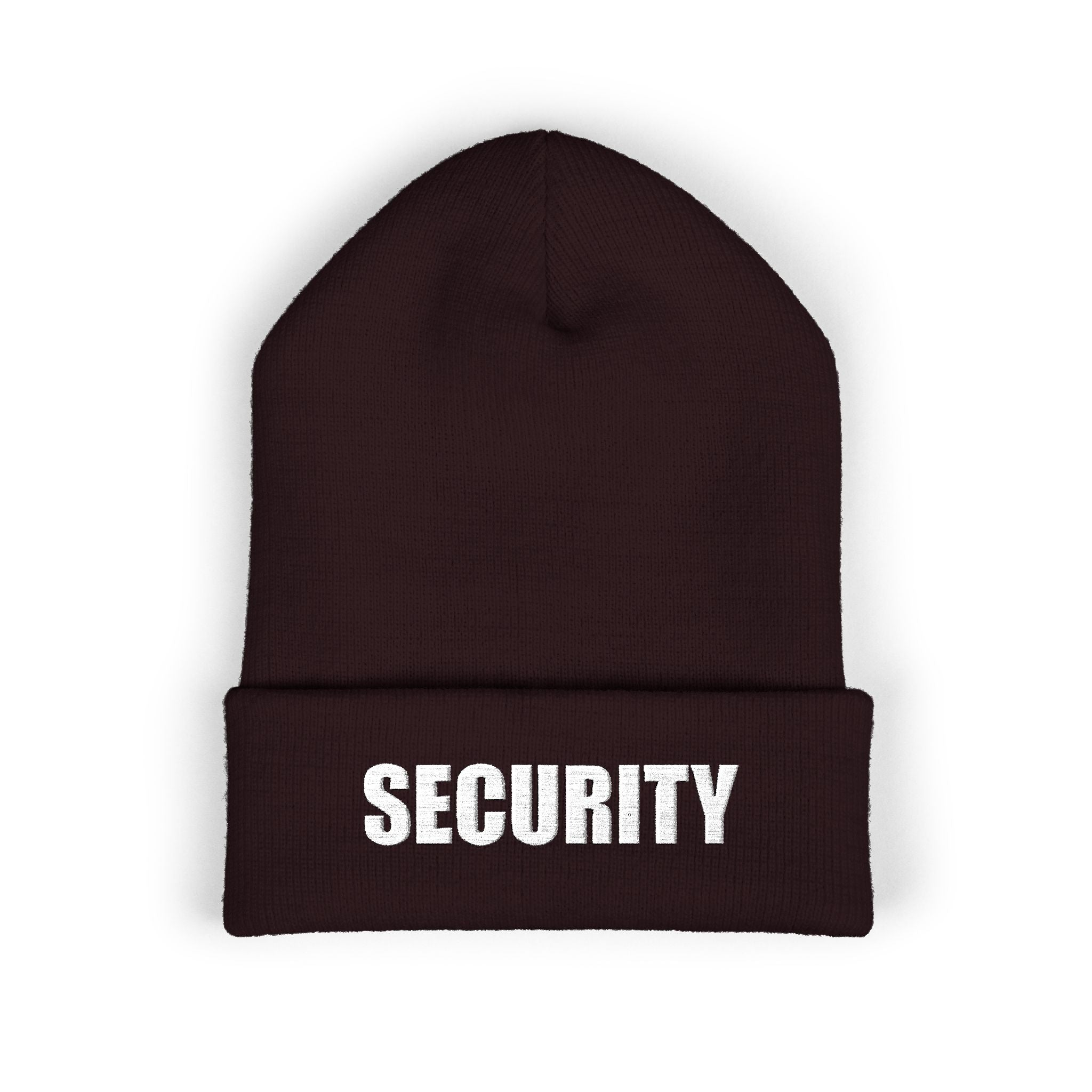Embroidered Security Beanie