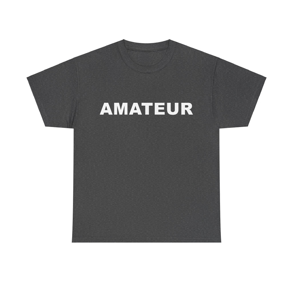 AMATEUR Unisex Heavy Cotton Tee