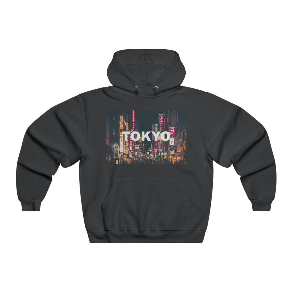 Tokyo Mens Hooded Sweatshirt
