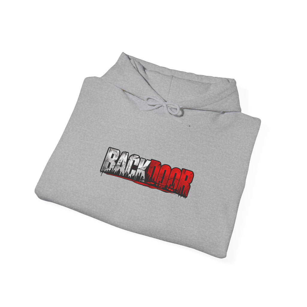 "Backdoor" Crime Series Graphic Hoodie