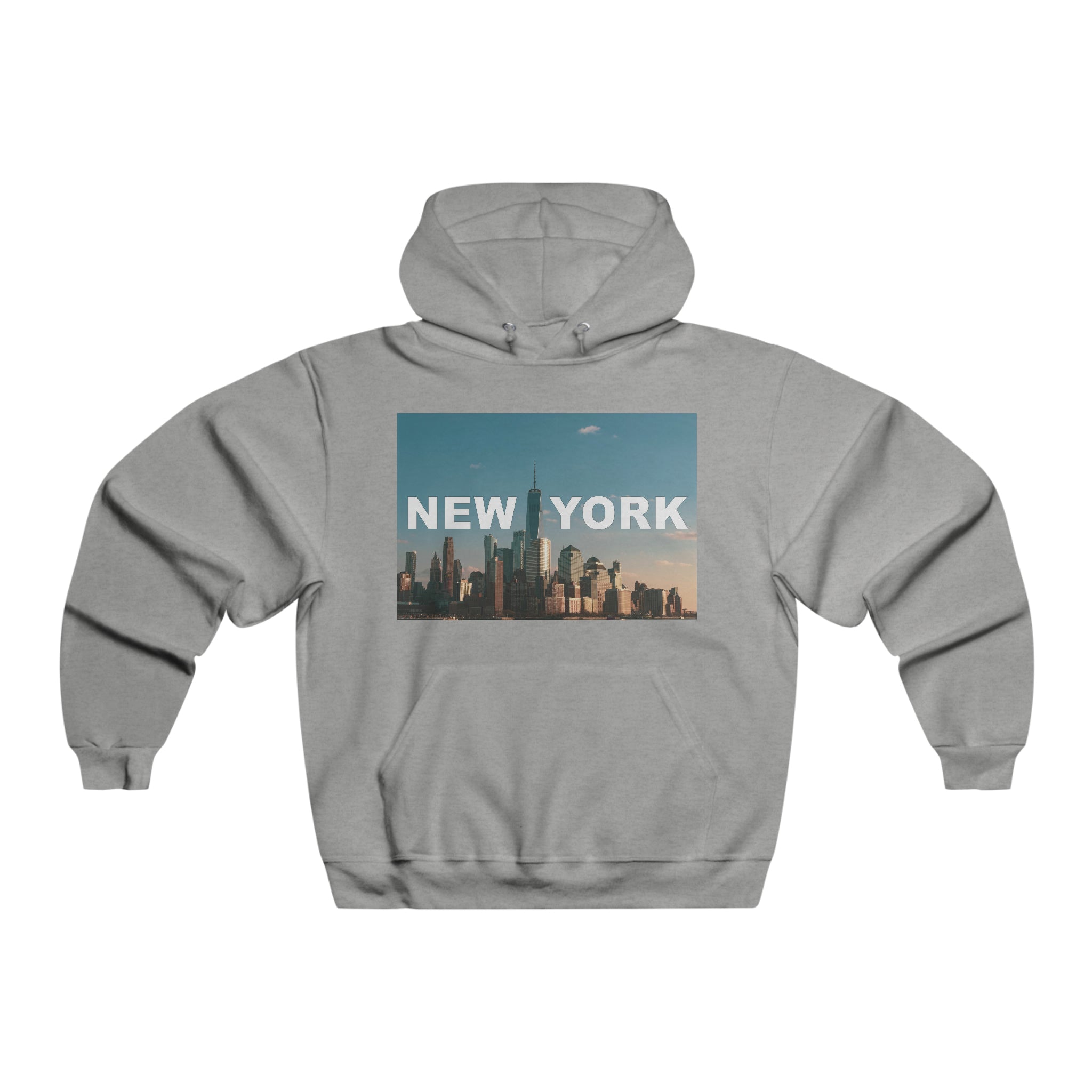 NYC Freedom Tower Mens Hooded Sweatshirt