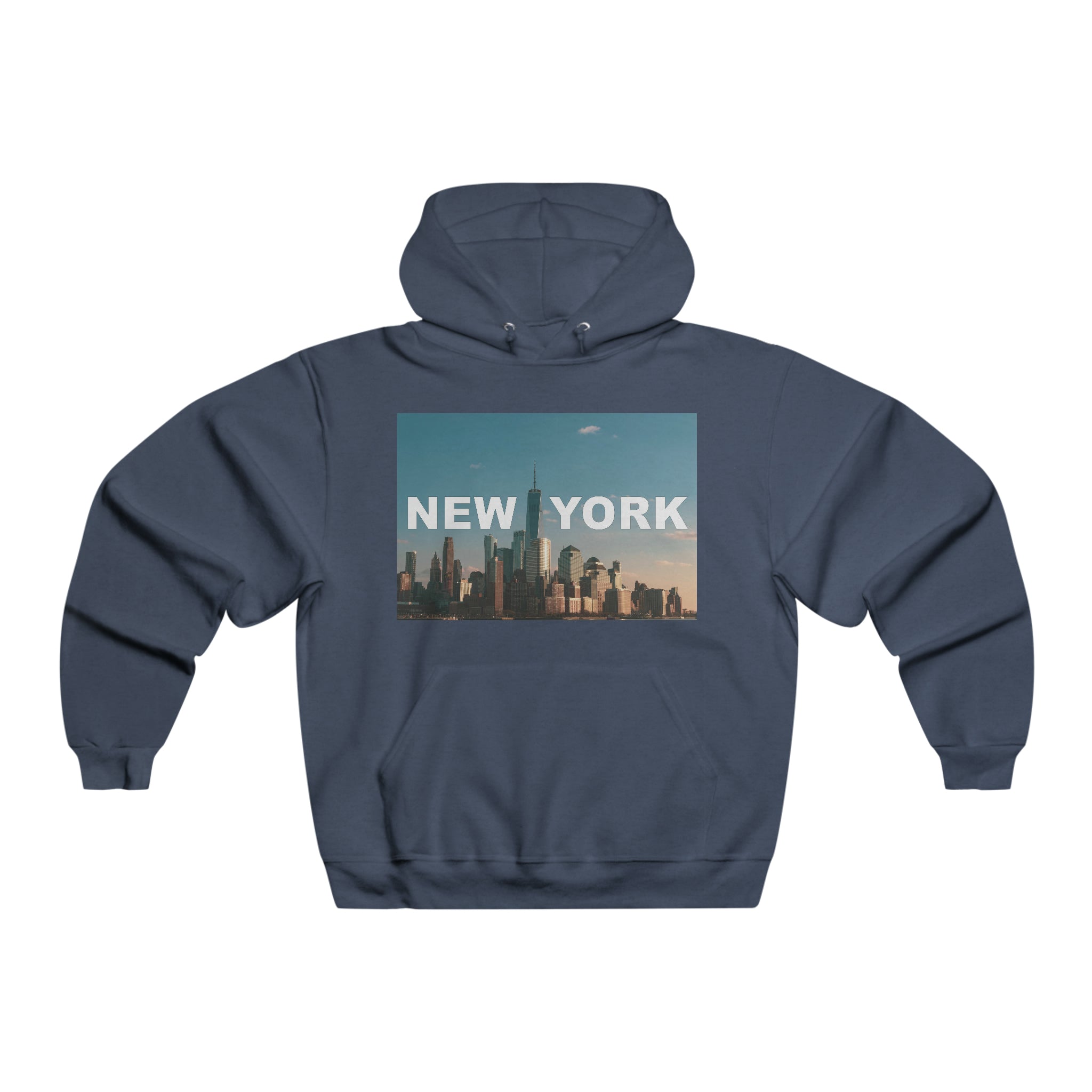 NYC Freedom Tower Mens Hooded Sweatshirt