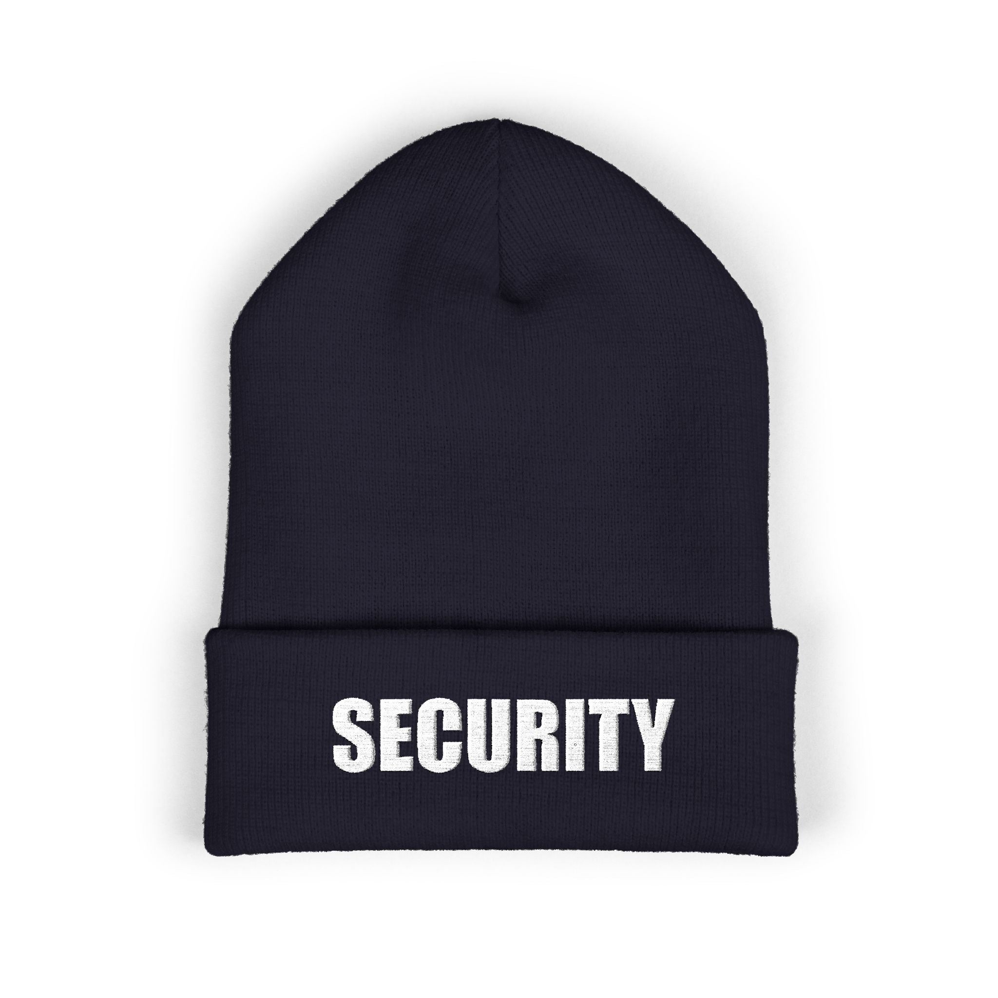 Embroidered Security Beanie