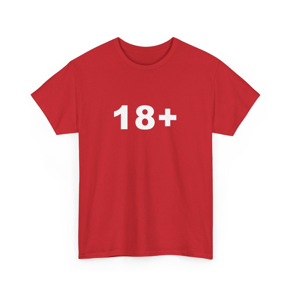 18+ Unisex Heavy Cotton Tee