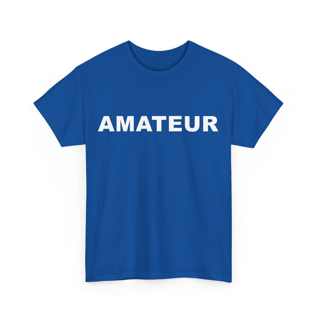 AMATEUR Unisex Heavy Cotton Tee