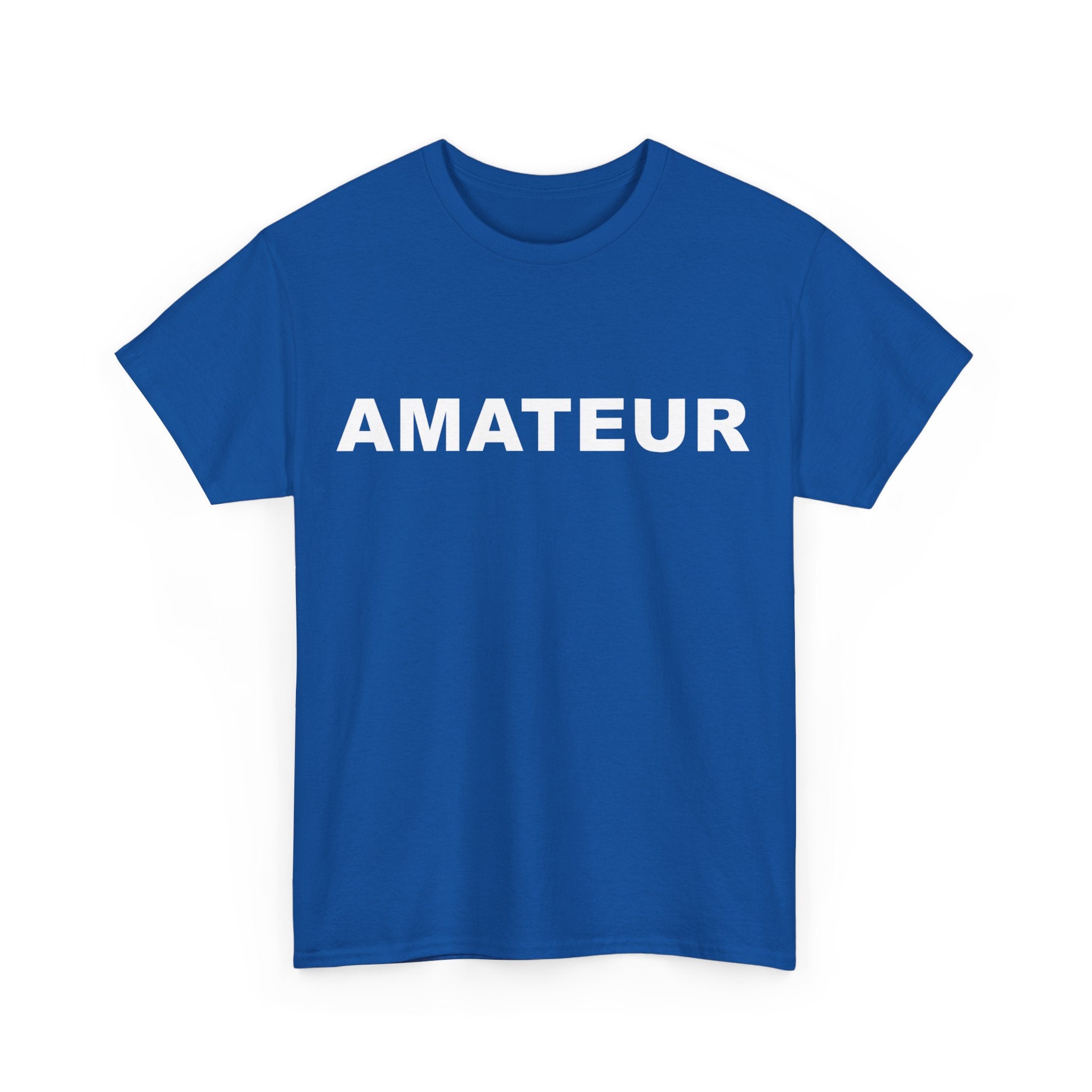 AMATEUR Unisex Heavy Cotton Tee