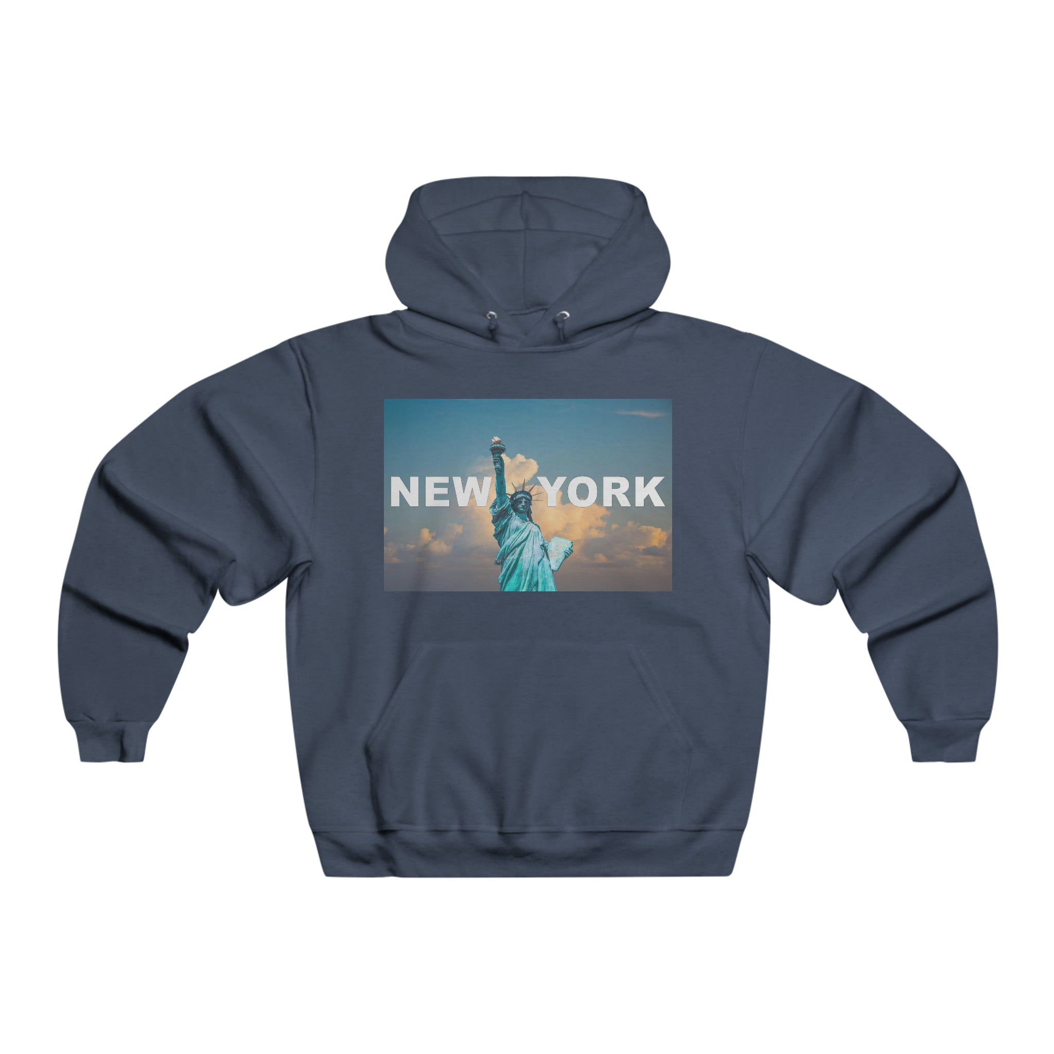 Statue Of Liberty Mens Hooded Sweatshirt