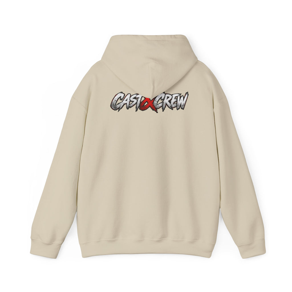 "BackDoor" Crime Drama Series Graphic Hoodie – 'Cast x Crew' Streetwear Pullover